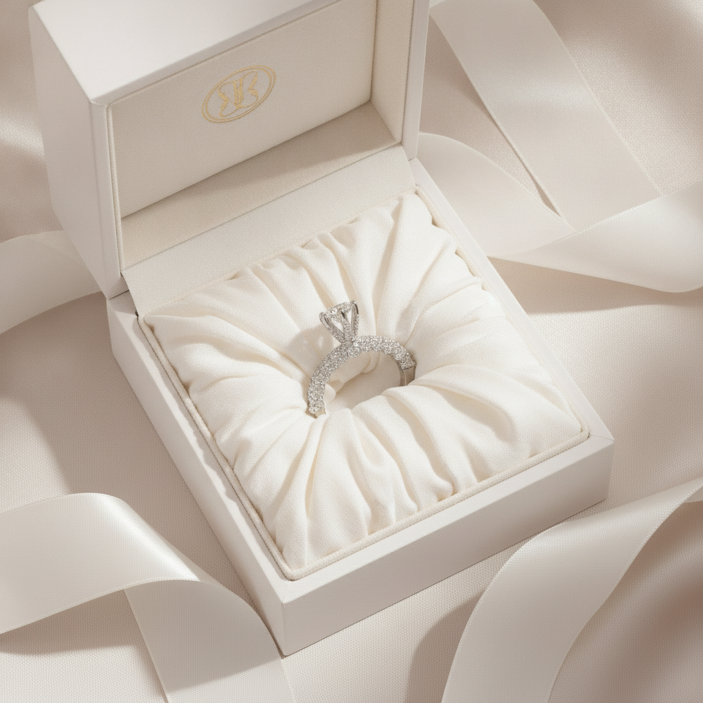 Elegant Round Diamond Ring 333025