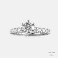 Hera Radiance 10K White Gold Lab Diamond Ring HC555318