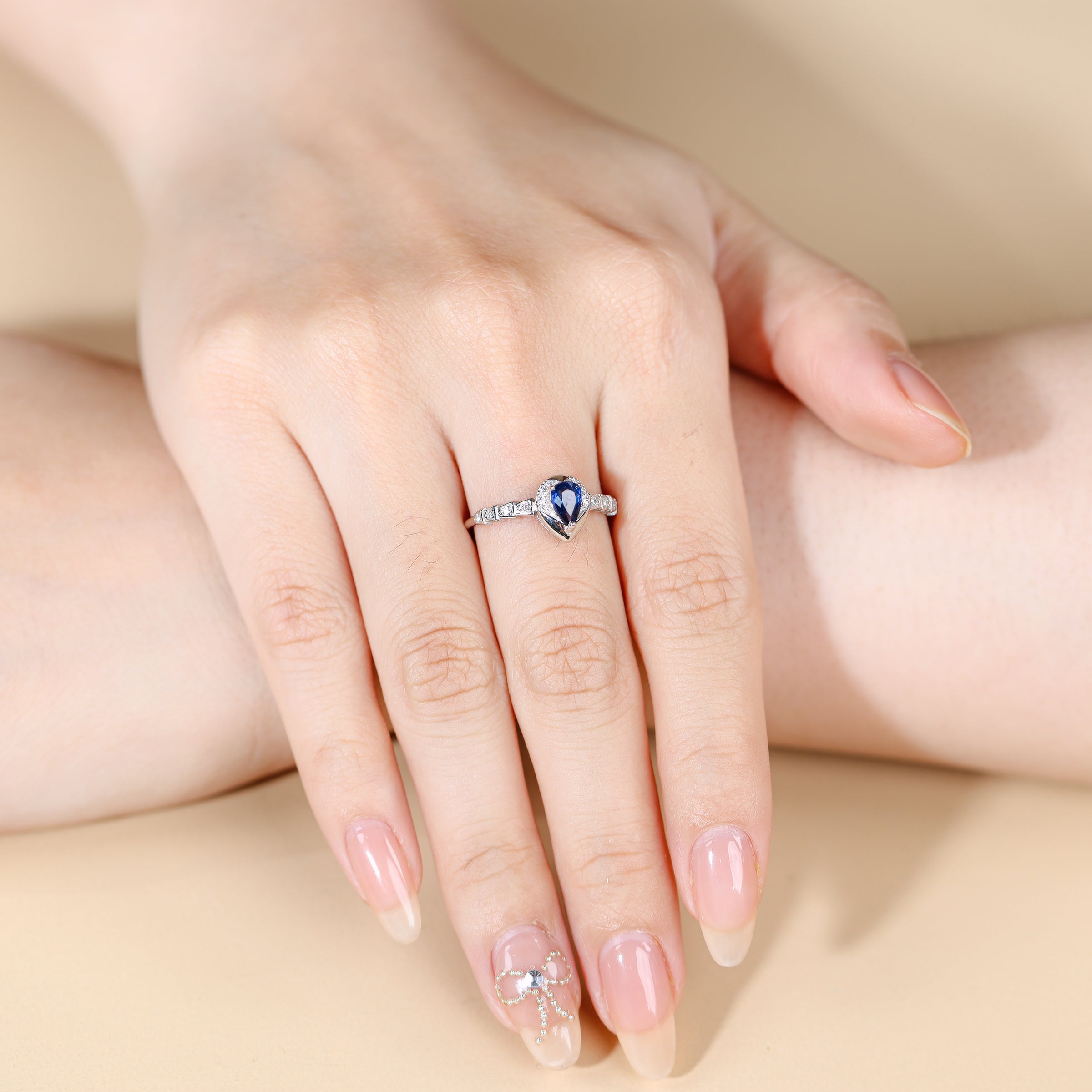 Blue Sapphire Ring 555332