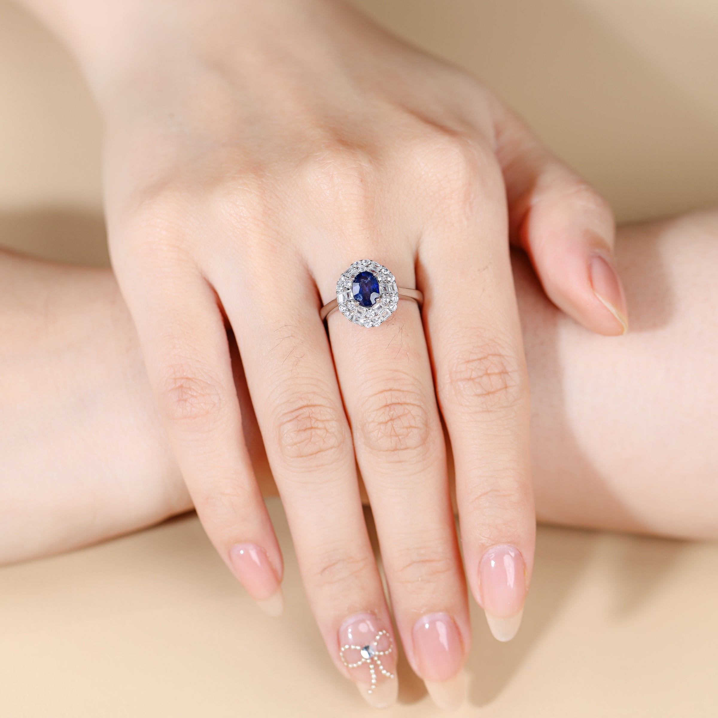 Blue Sapphire Ring 555333