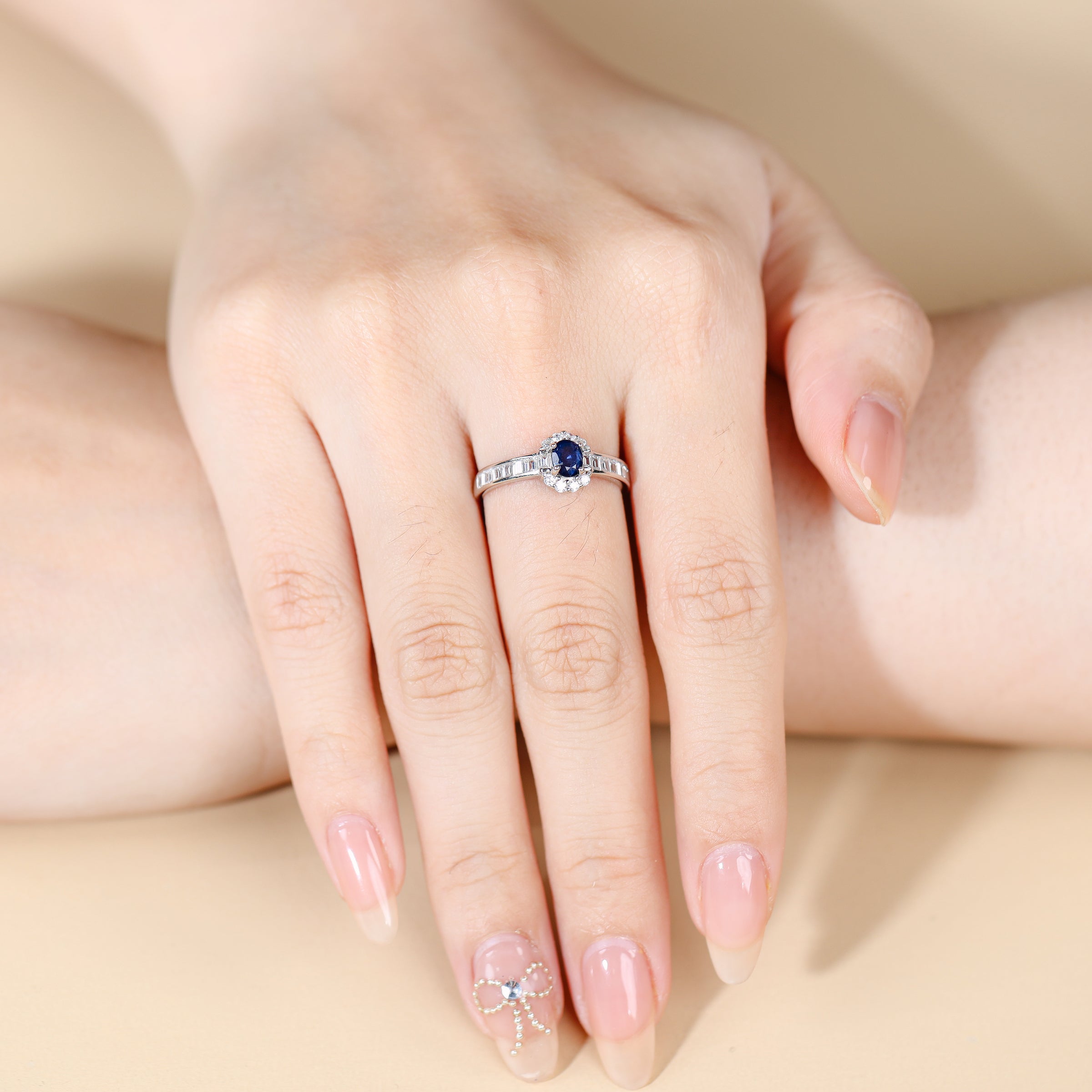 Blue Sapphire Ring 555334