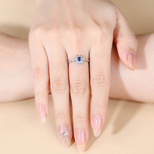 Blue Sapphire Ring 555336