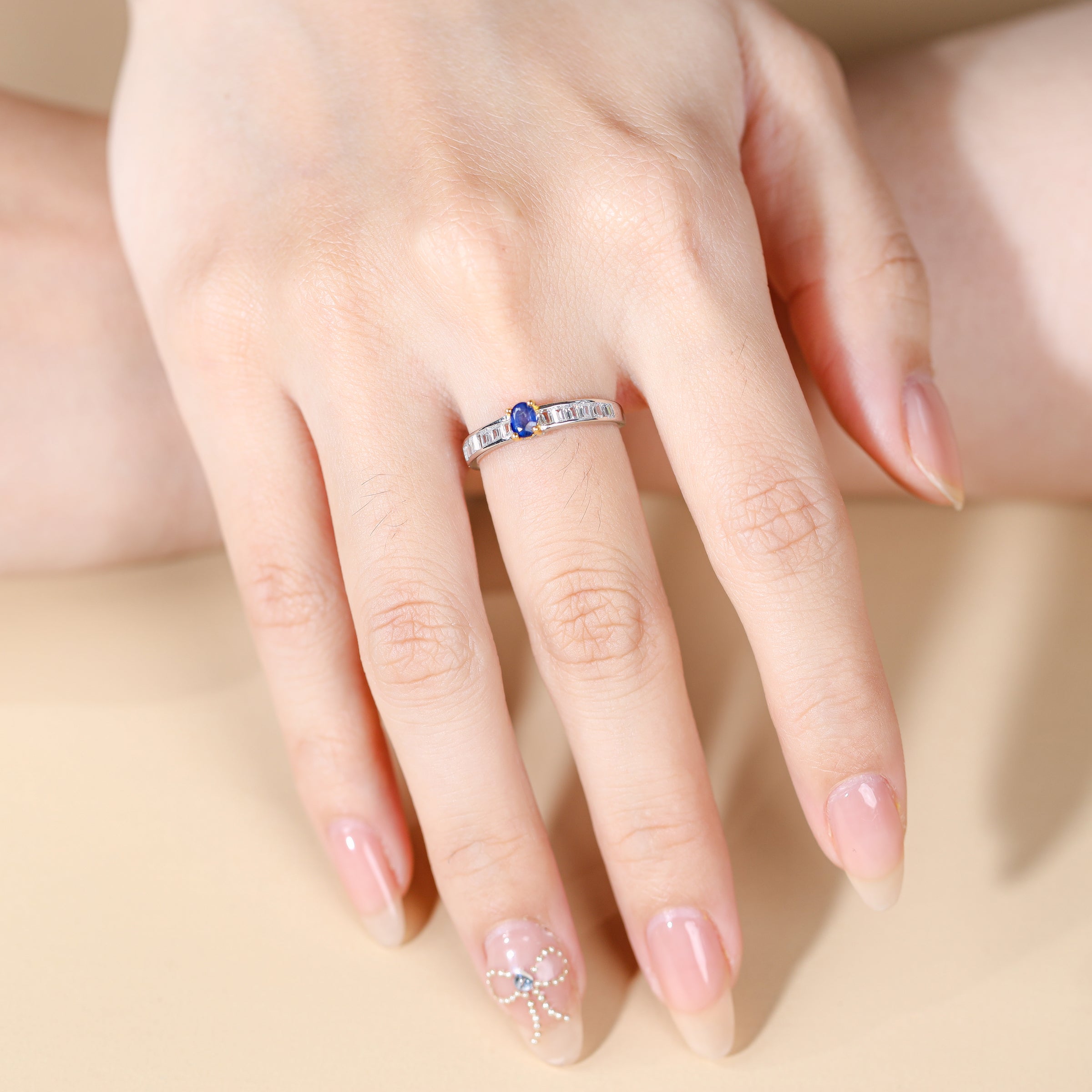 Blue Sapphire Ring 555337