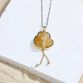 Fox Spirit Brown Rutilated Quartz Pendant 555361