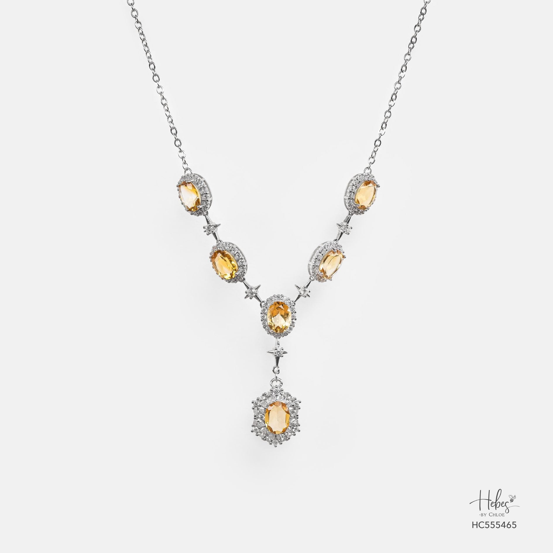 Citrine Necklace 555465