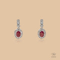 Ruby Earrings 555470