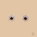 Garnet Earrings 555471