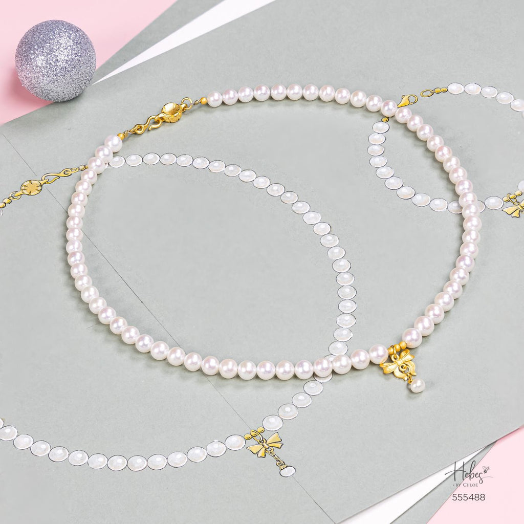 Luster Janpanese Akoya Pearl Necklace 555488