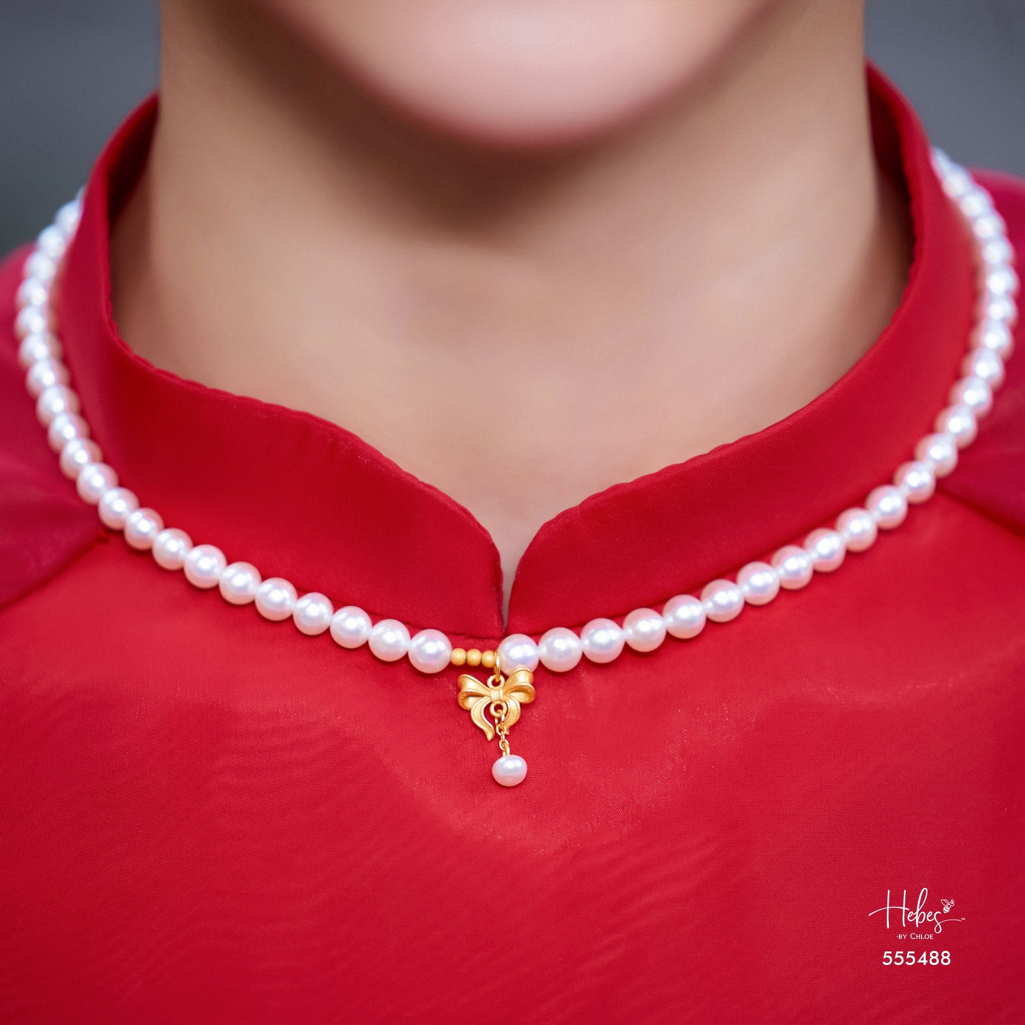 Luster Janpanese Akoya Pearl Necklace 555488