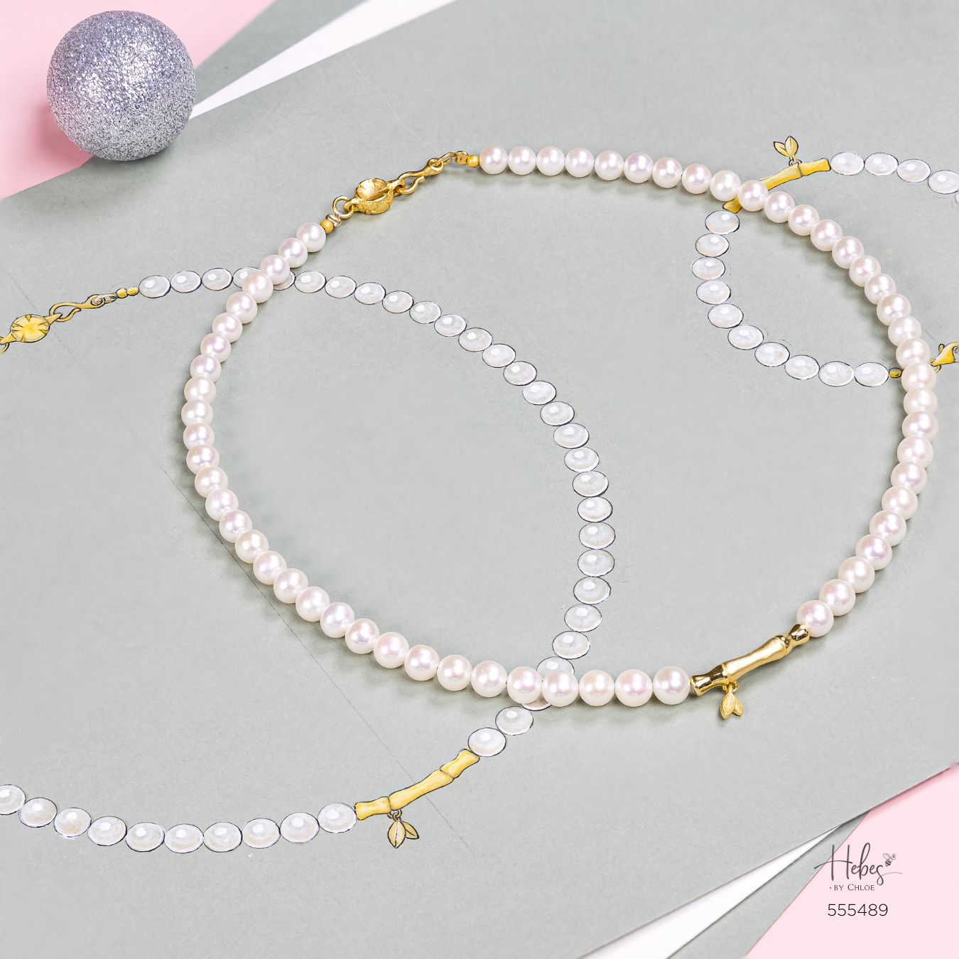 Luster Japanese Akoya Pearl Necklace 555489
