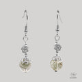 Winter Wonderland Crystal Wings Lodolite Earrings 555495