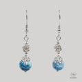 Winter Wonderland Crystal Wings Lodolite Earrings 555496