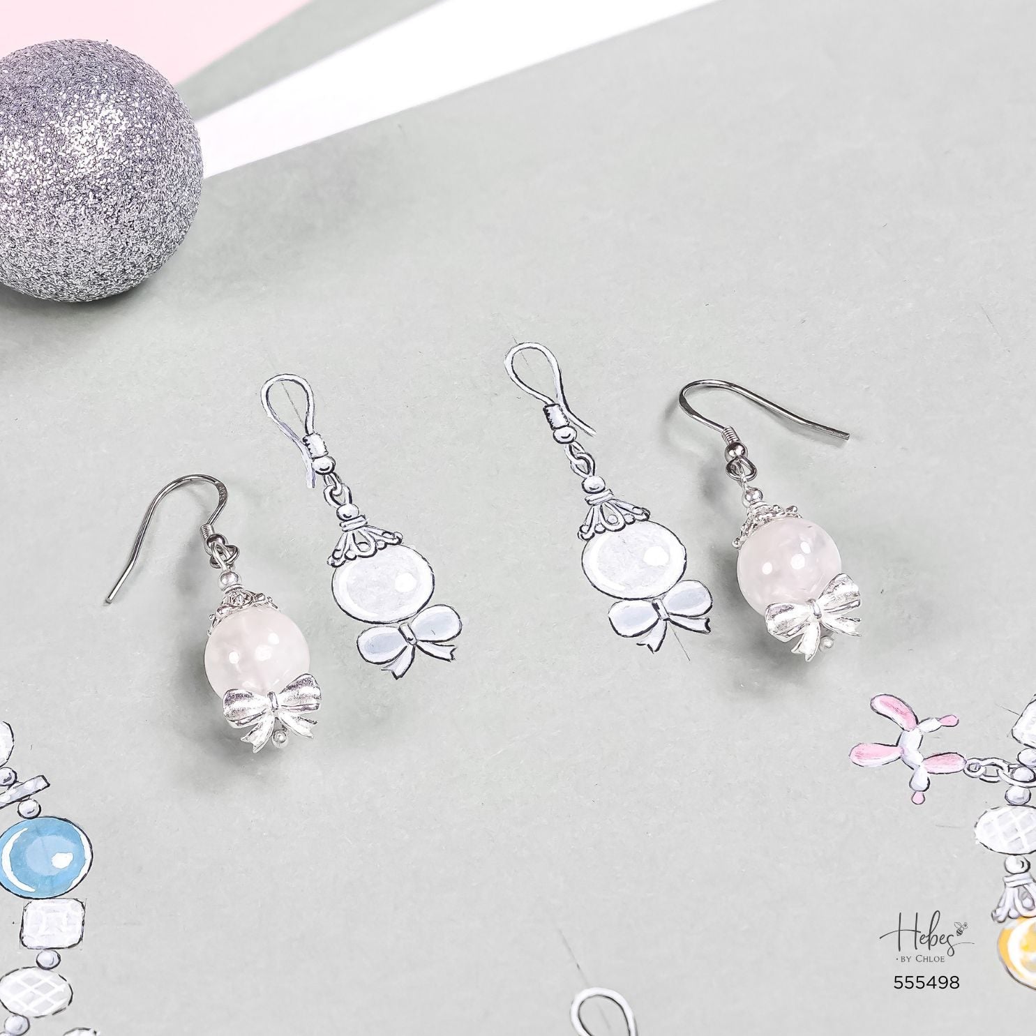 Winter Blessings Winter Wonderland Moonstone Earrings 555498
