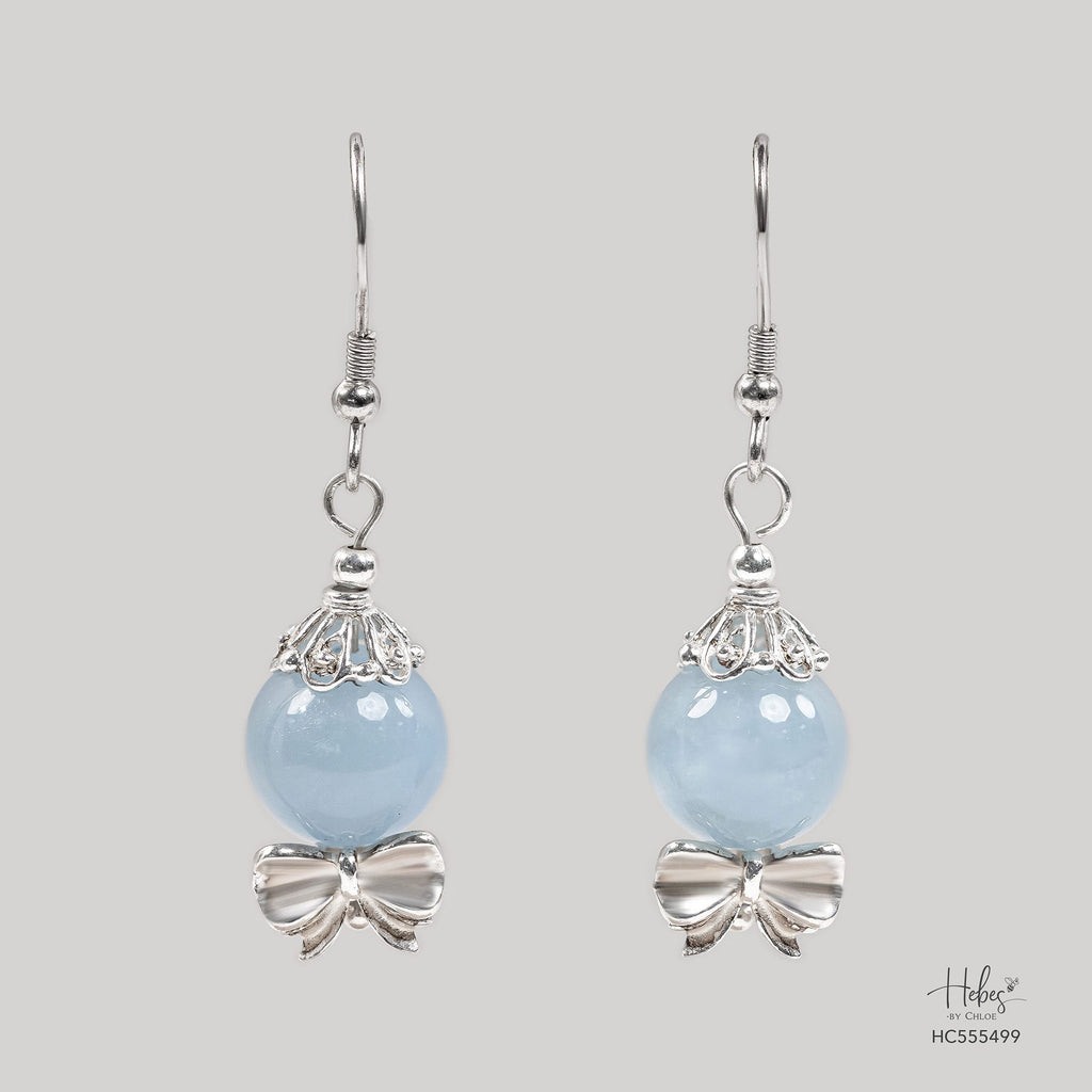 Winter Blessings Winter Wonderland Aquamarine Earrings 555499
