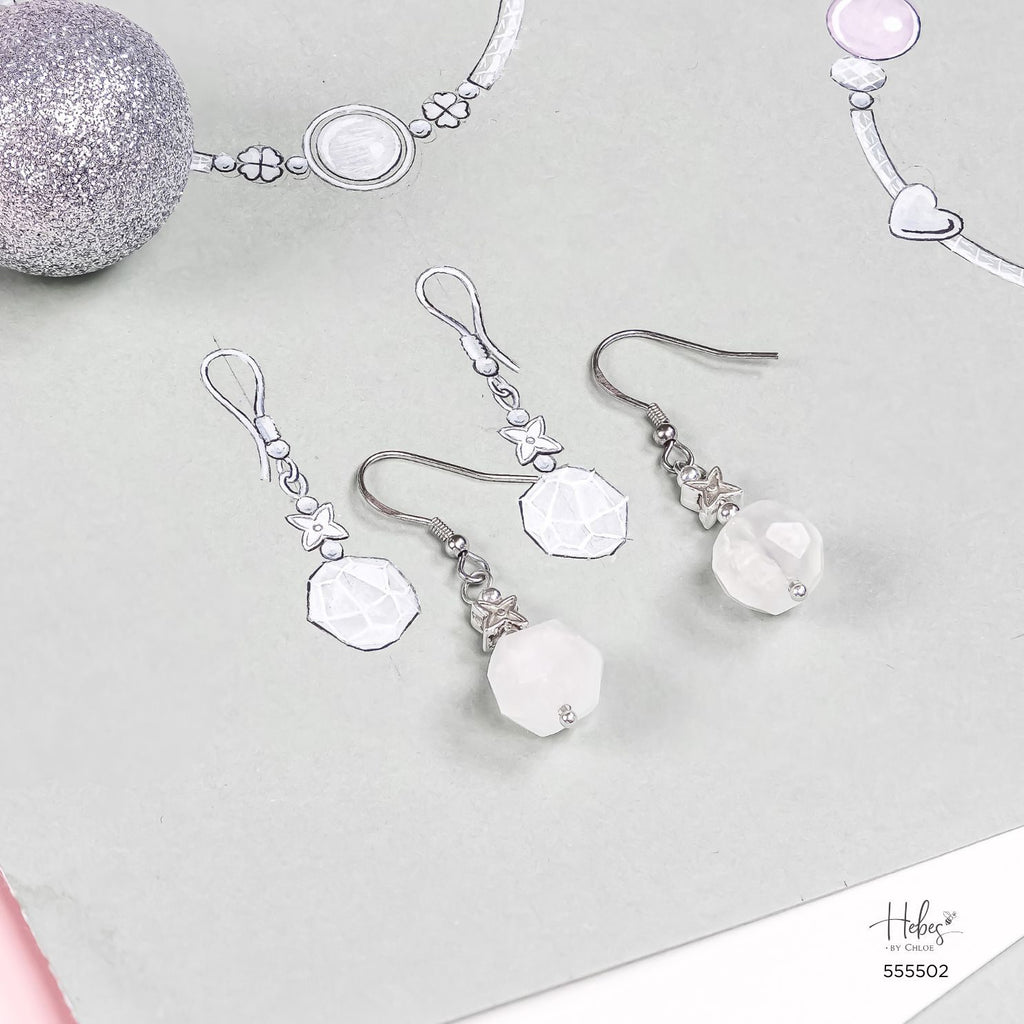 Winter Blessings Merry and Bright Moonstone Earrings 555502