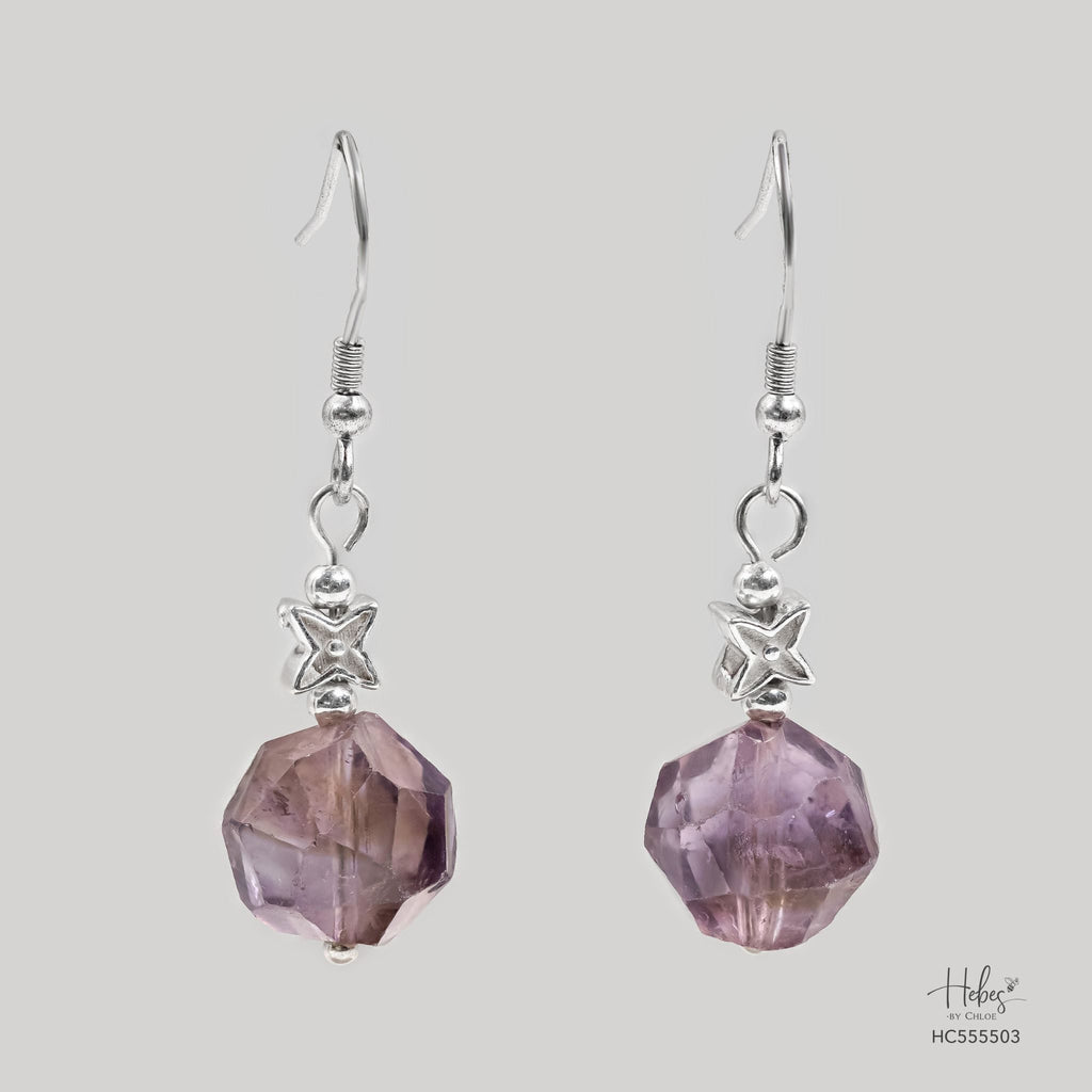 Winter Blessings Merry and Bright Amethyst Earrings 555503