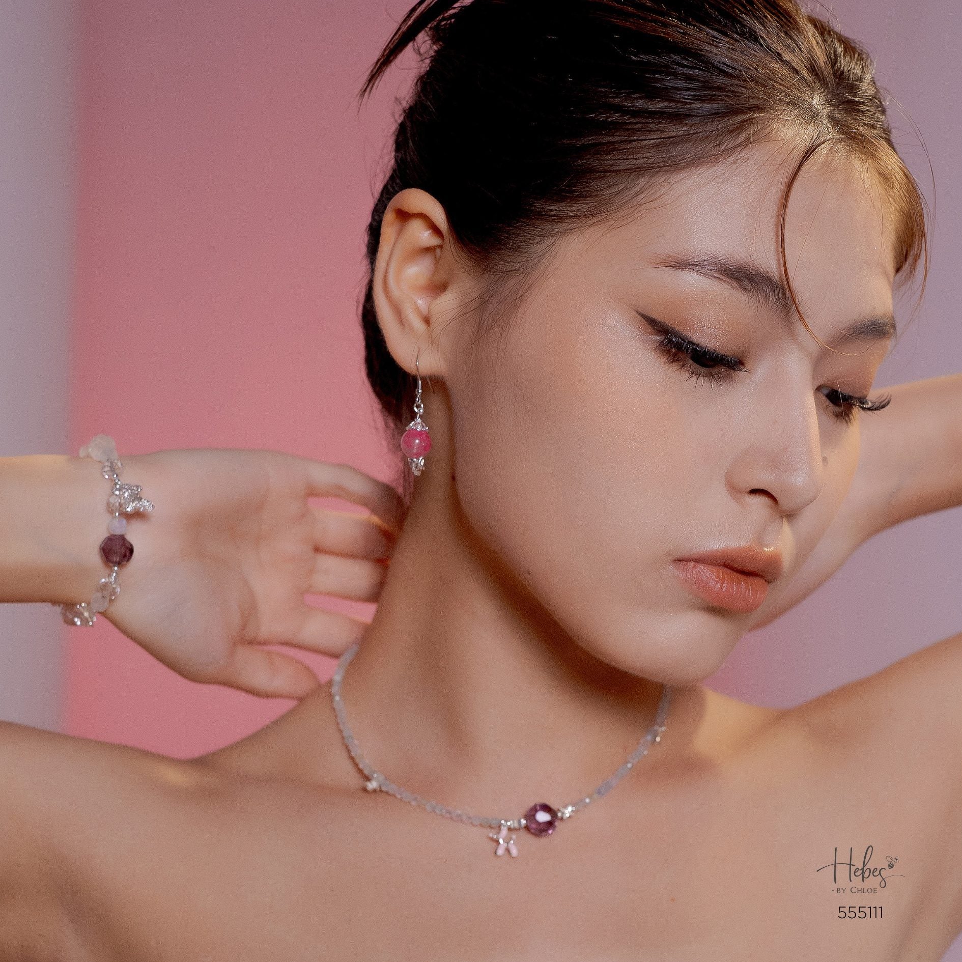 Winter Blesssings Winter Wonderland Rhodonite Earrings 555511