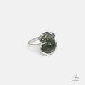Green rutilated quartz Ring 555519