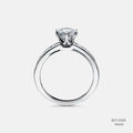 Timeless Halo 10K White Gold Lab Diamond Ring 555529