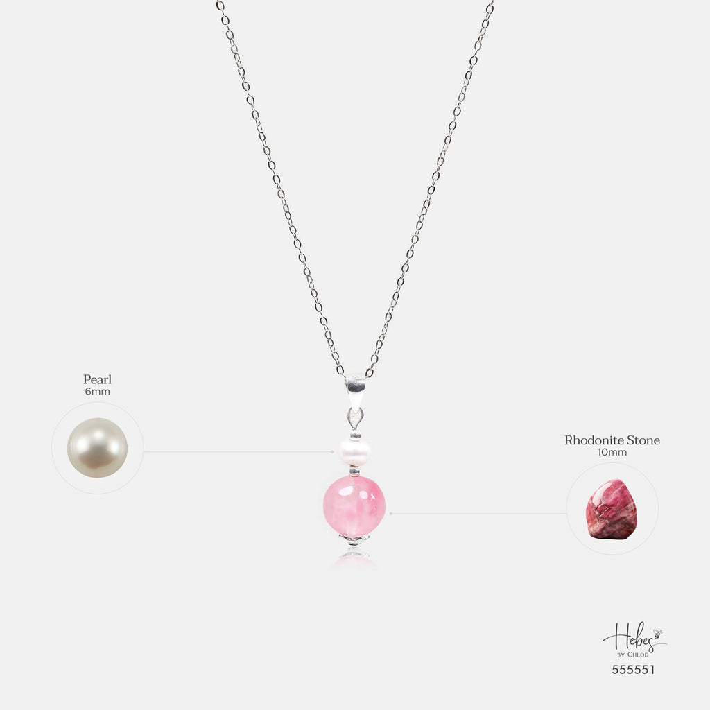 Rhodonite Pendant 555551