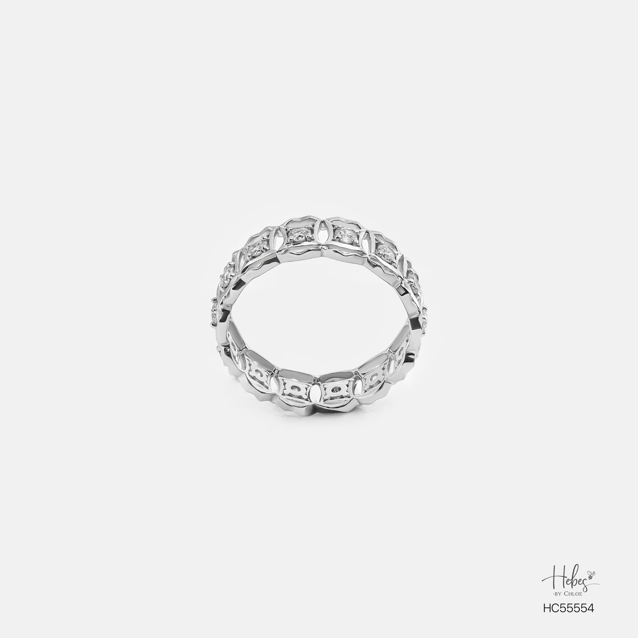 Mossanite Fortune Diamond Ring