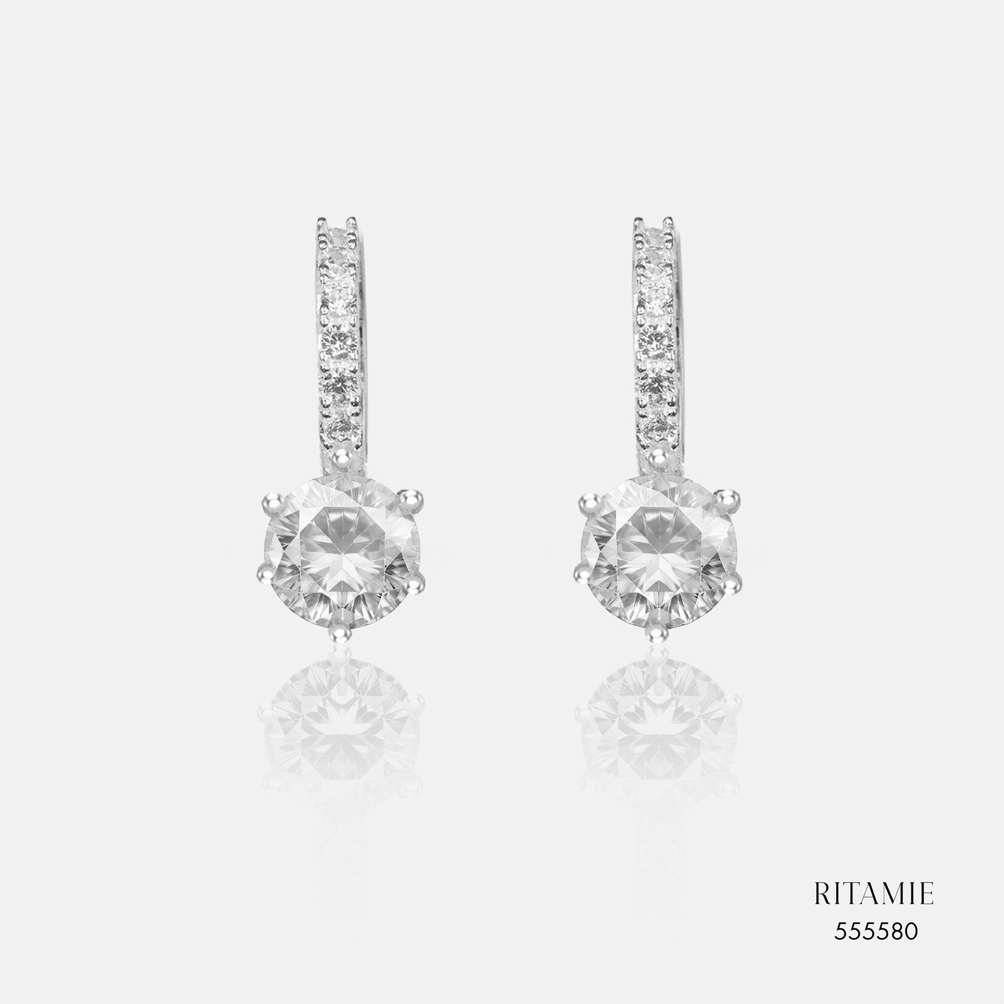 Silver Earrings 555580