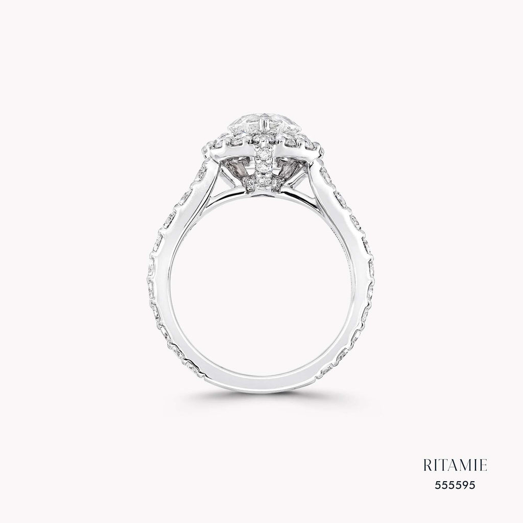 Eternal Heart Halo Lab-Grown Diamond Ring 555595