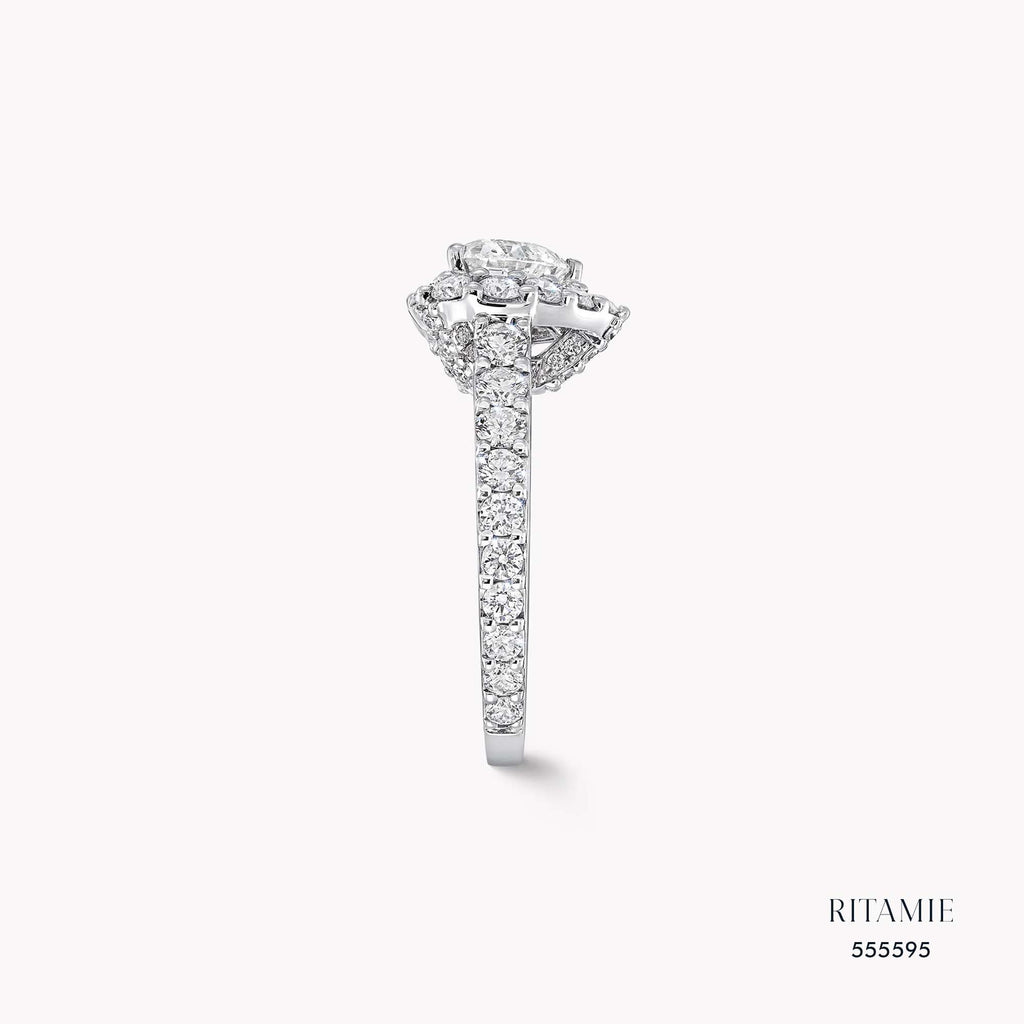 Eternal Heart Halo Lab-Grown Diamond Ring 555595