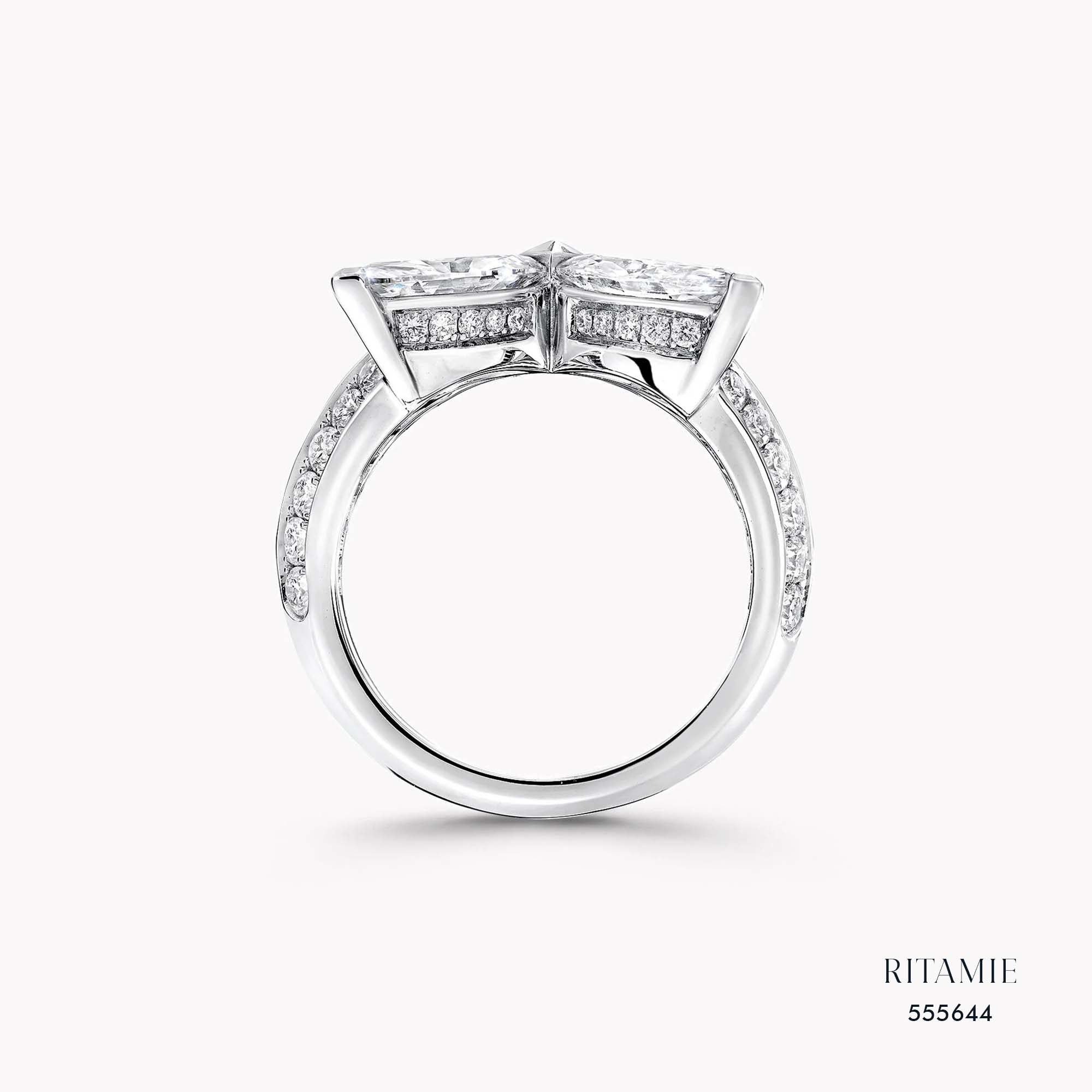 Aurora Butterfly Lab-Grown Diamond Ring 555644