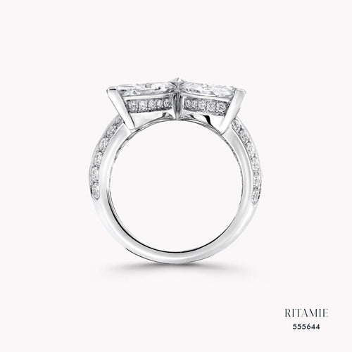 Aurora Butterfly Lab-Grown Diamond Ring 555644
