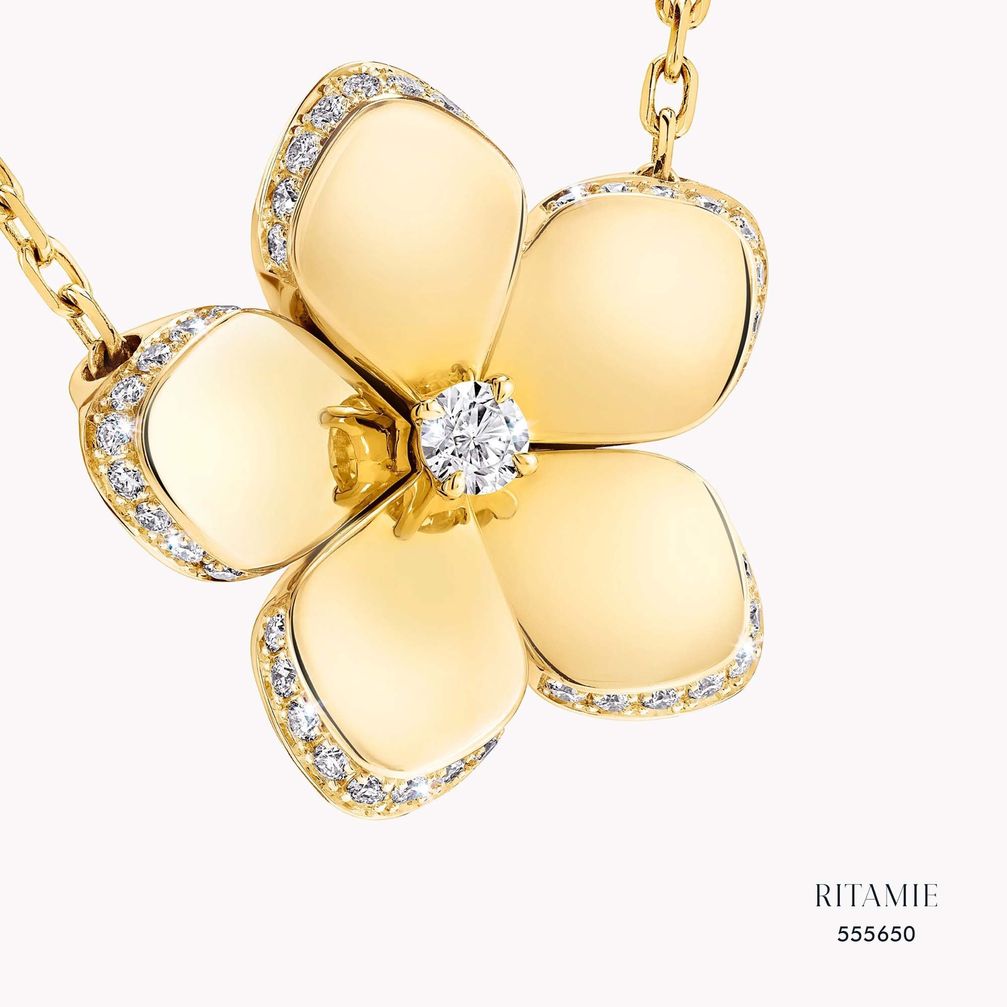 Diamond Necklace 555650