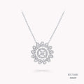 Solara Bloom Lab-Grown Diamond Necklace 555659