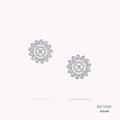 Celeste Lab-Grown Diamond Stud Earrings 555660