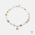 Summer Retreat Yellow Amber Necklace 555695
