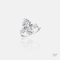 Vera Sovereign Trio Lab-Grown Diamond Ring 555711