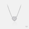 Heart Halo Lab-Grown Diamond Necklace 555716