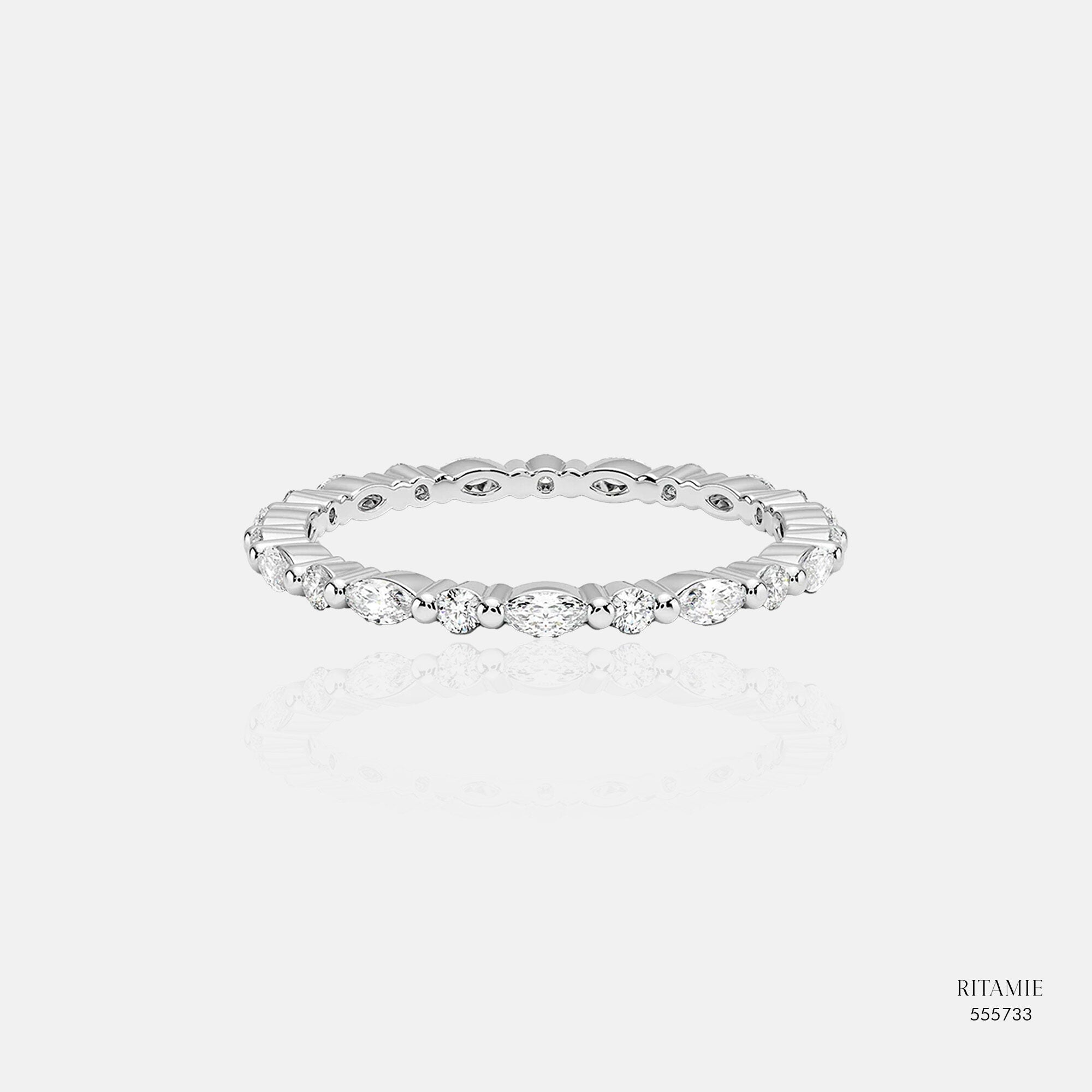 Lumière Eternity Lab-Grown Diamond Ring 555733