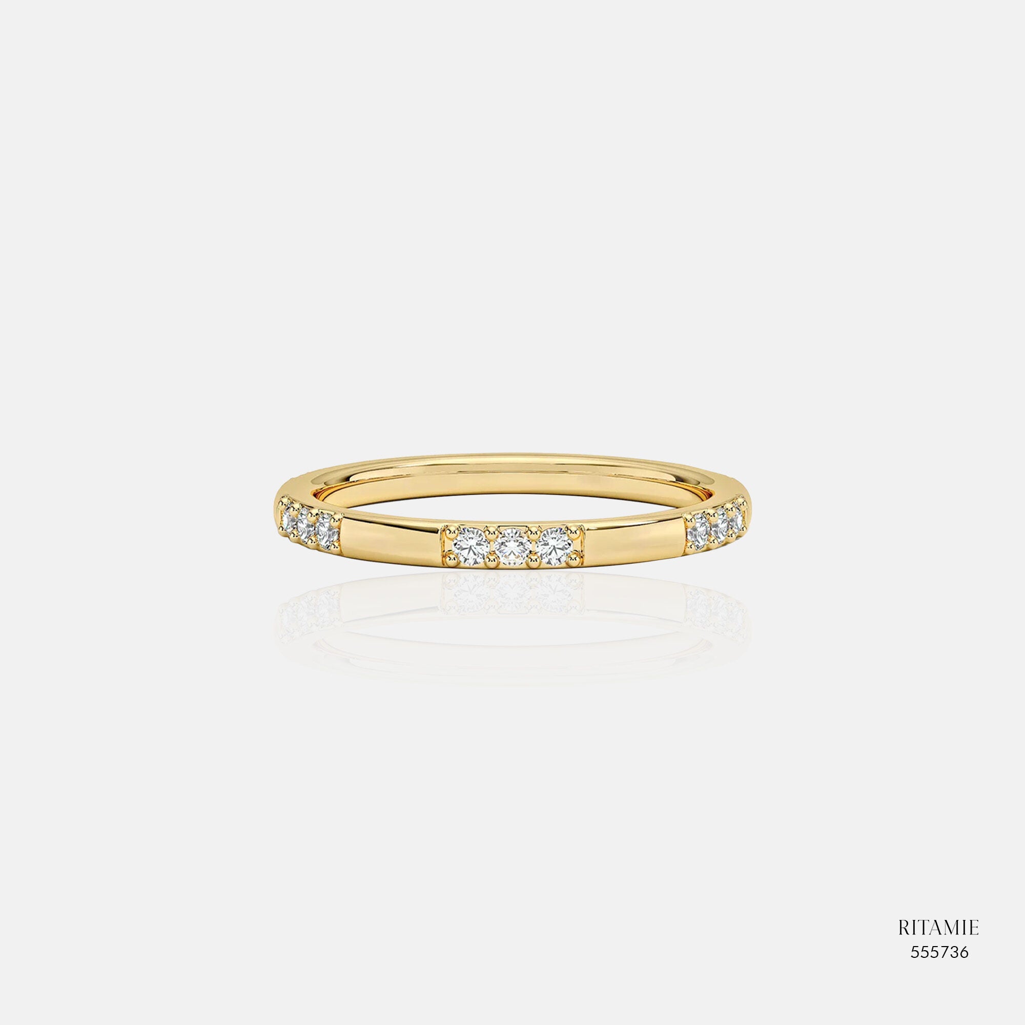 Golden Horizon Lab-Grown Diamond Ring 555736