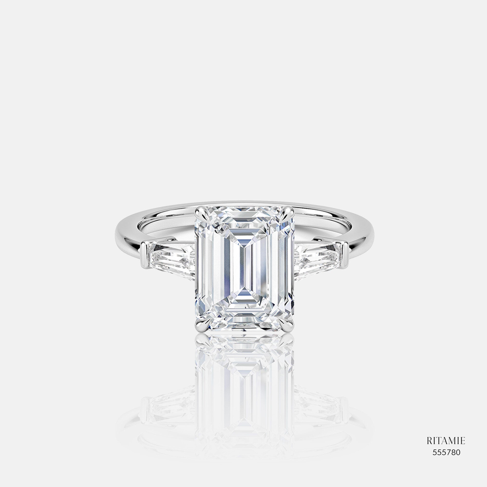 Empire Elegance Lab-Grown Diamond Ring 555780