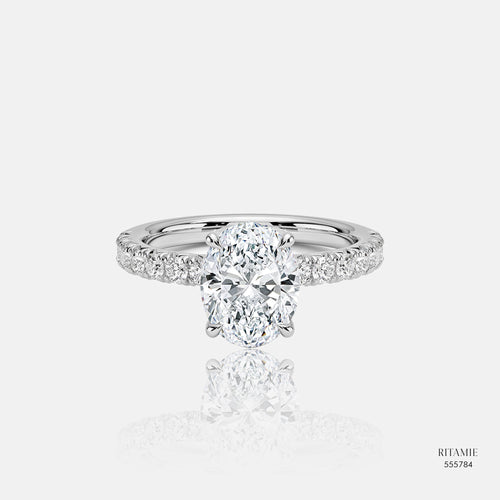 Aurora Solitaire Lab-Grown Diamond Ring 555784