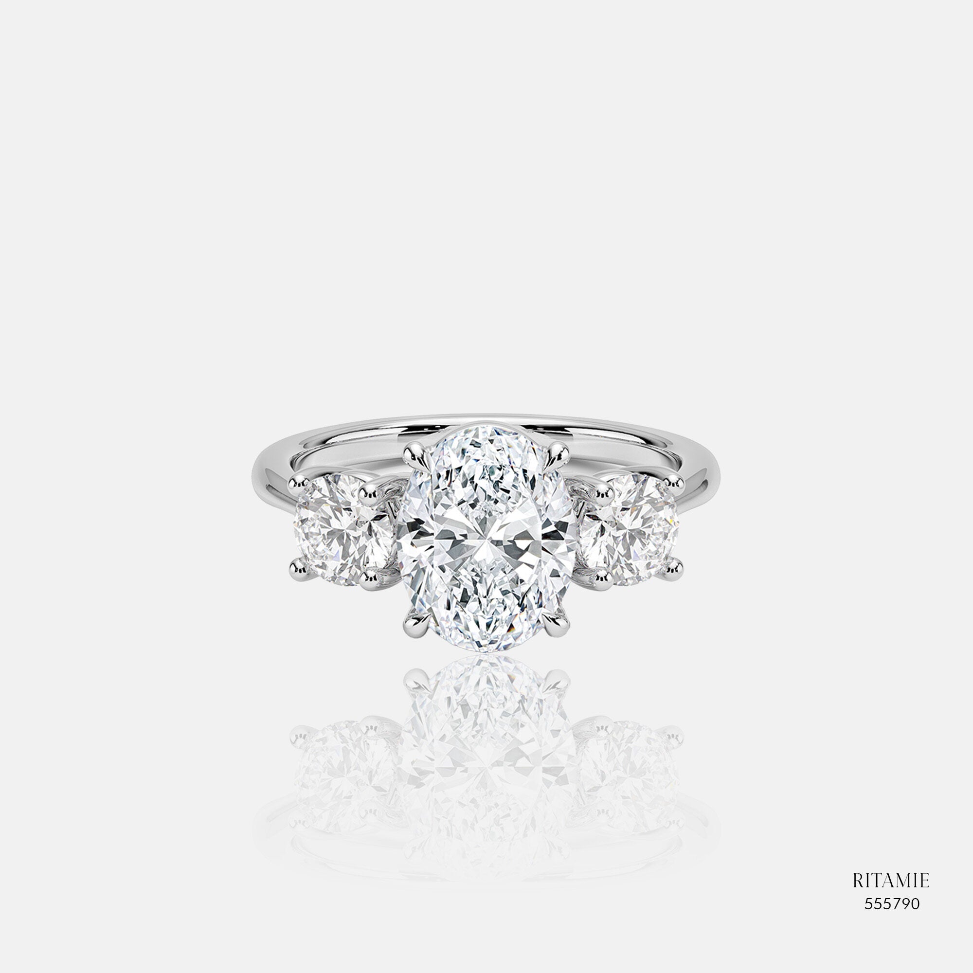 Vera Trio Lab-Grown Diamond Ring 555790