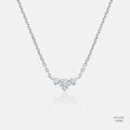 Heart Trio Lab-Grown Diamond Necklace 555806