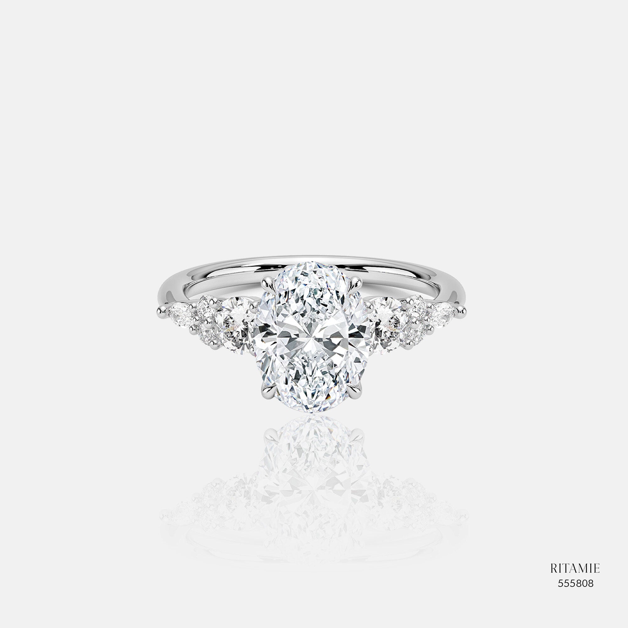 Vera Classic Lab-Grown Diamond Ring 555808