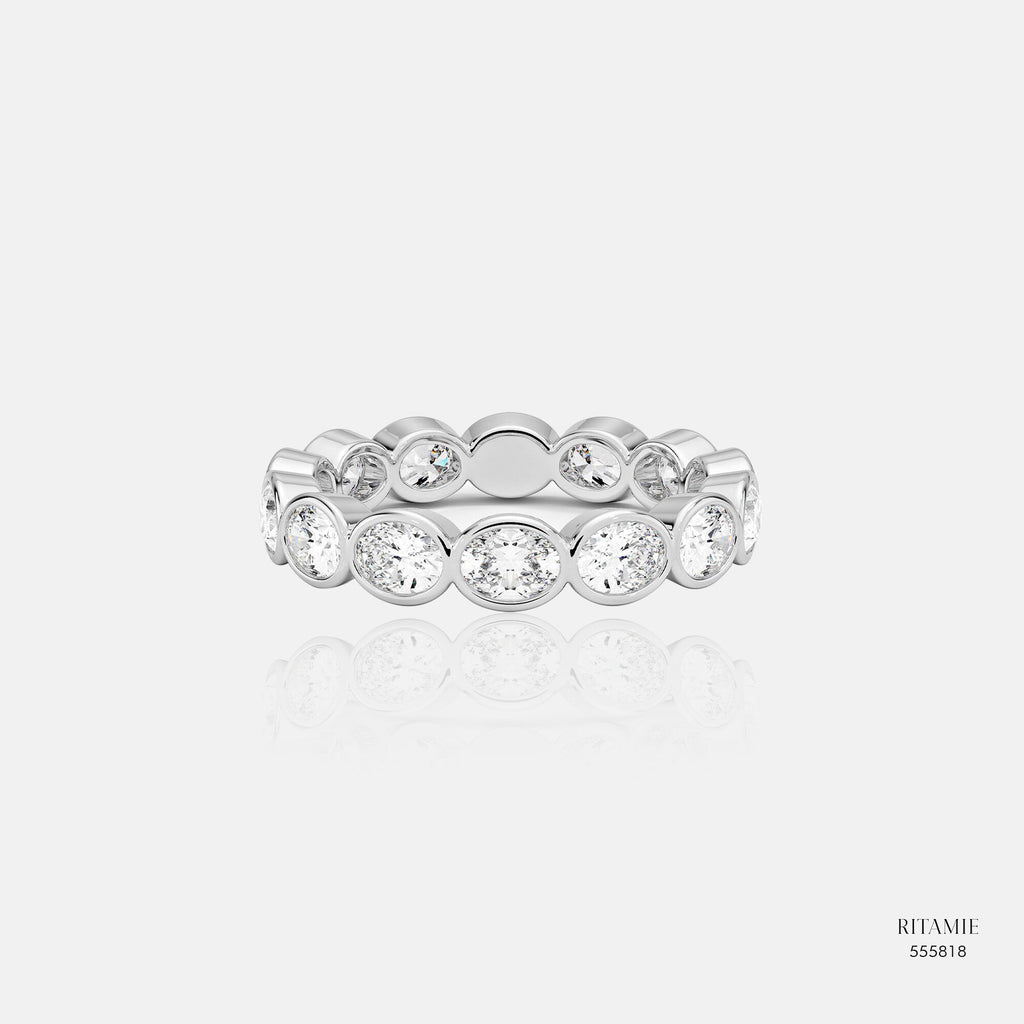 Luna Bezel Lab-Grown Diamond Eternity Ring 555818
