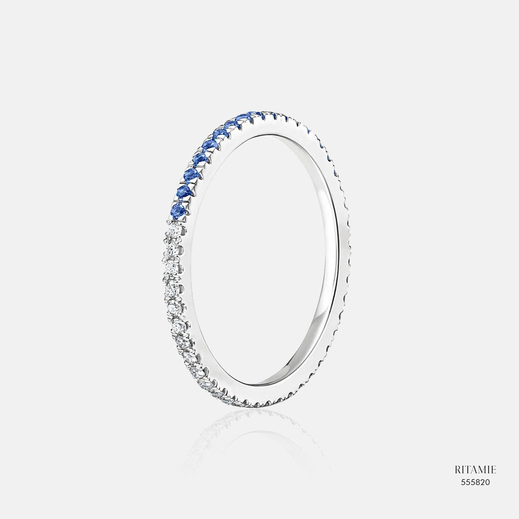 Blue Whisper Lab-Grown Diamond Ring 555820
