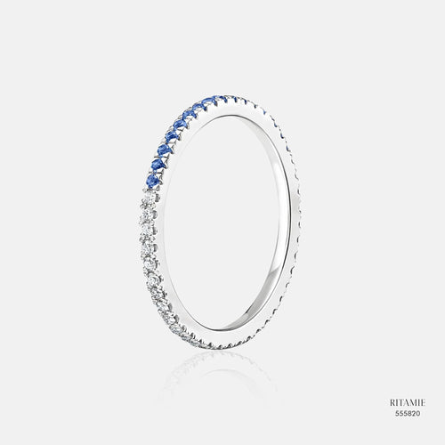 Blue Whisper Lab-Grown Diamond Ring 555820