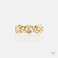 Eternal Golden Weave Lab-Grown Diamond Ring 555832