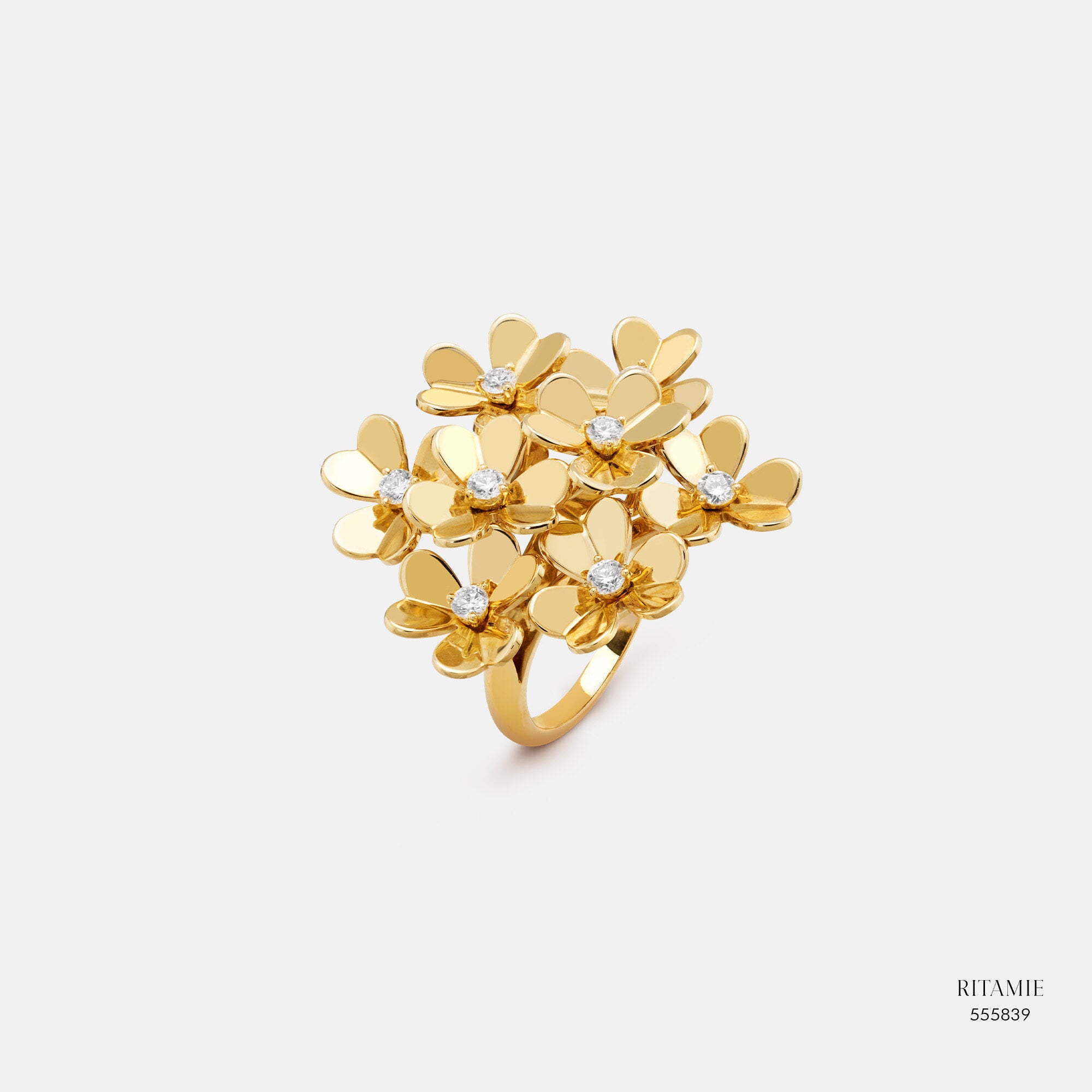 Flora Garden Lab Grown Diamond Ring 555839