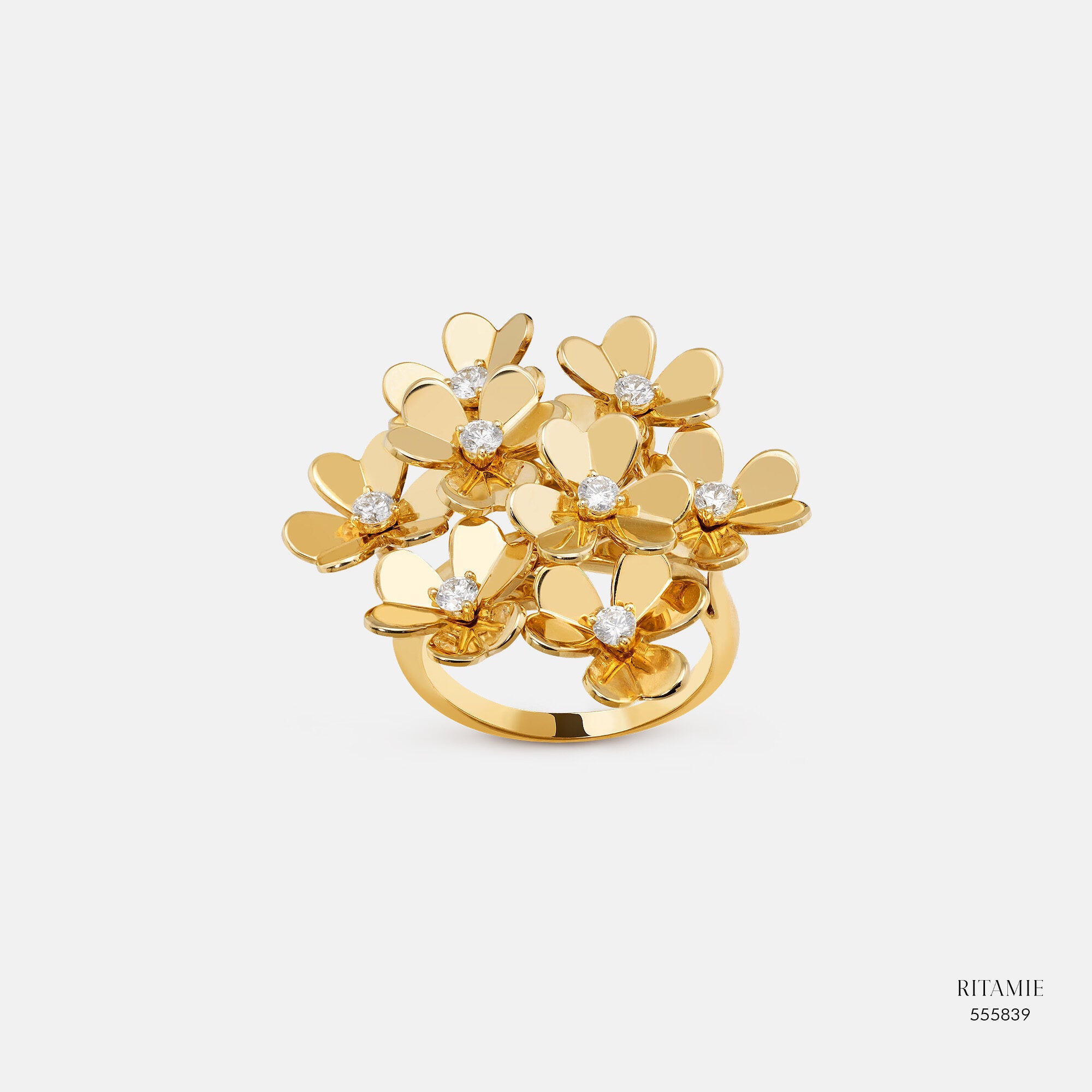 Flora Garden Lab Grown Diamond Ring 555839