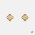Golden Brilliance Lab-Grown Diamond Earrings 555843